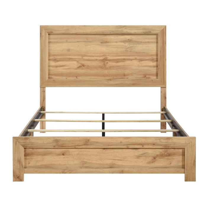 Corbin Twin & Queen 4 & 5 Piece Bed Set Gray & Natural