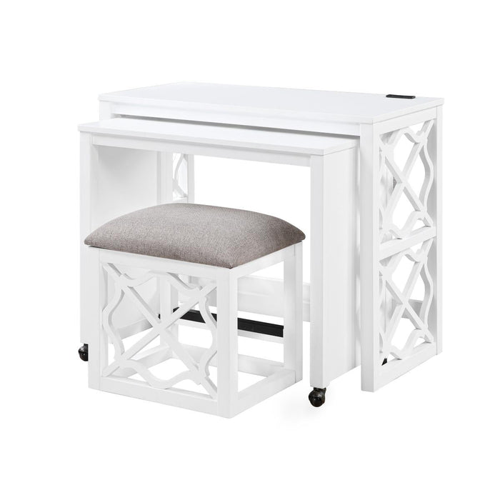 Salina 3-Piece Pack Desks with Stool Set image