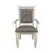 Bevelle Arm Chair in Silver (Set of 2) 1958A image