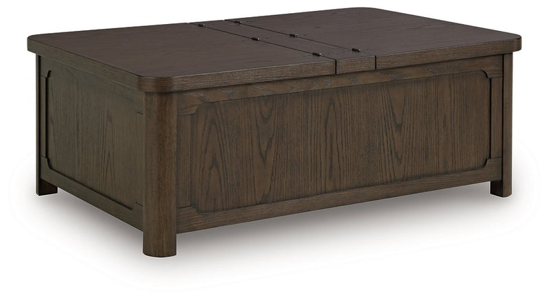 Mesa de centro Breckington con almacenamiento
