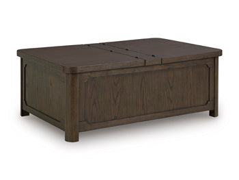 Mesa de centro Breckington con almacenamiento