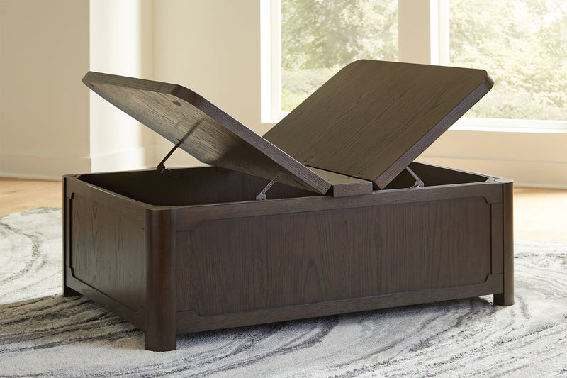 Mesa de centro Breckington con almacenamiento