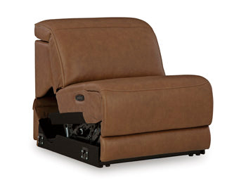 Seccional reclinable eléctrico Magic Man de 5 piezas