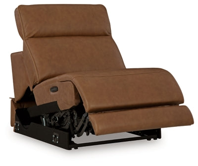Seccional reclinable eléctrico Magic Man de 5 piezas