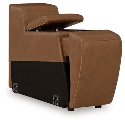 Seccional reclinable eléctrico Magic Man de 5 piezas