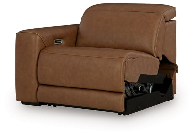 Seccional reclinable eléctrico Magic Man de 5 piezas
