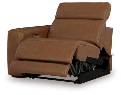 Seccional reclinable eléctrico Magic Man de 5 piezas