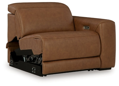 Seccional reclinable eléctrico Magic Man de 5 piezas