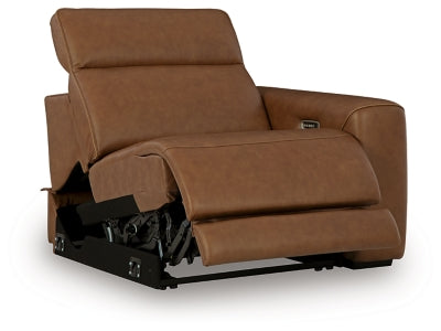 Seccional reclinable eléctrico Magic Man de 5 piezas