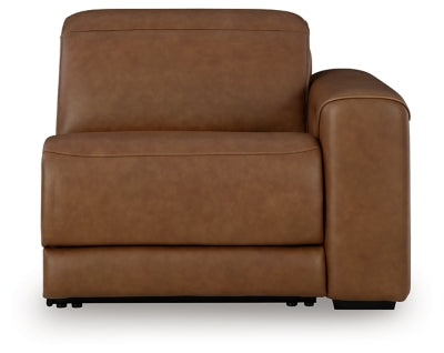 Seccional reclinable eléctrico Magic Man de 5 piezas