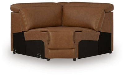 Seccional reclinable eléctrico Magic Man de 5 piezas