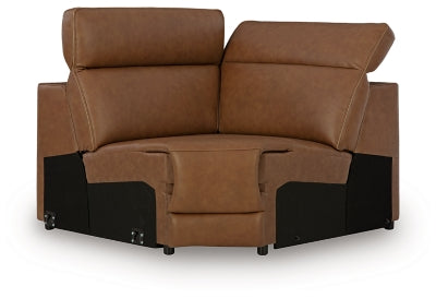Seccional reclinable eléctrico Magic Man de 5 piezas