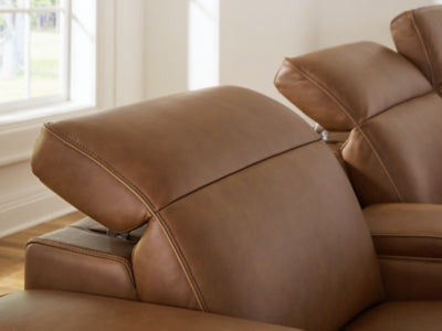 Seccional reclinable eléctrico Magic Man de 5 piezas