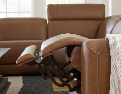 Seccional reclinable eléctrico Magic Man de 5 piezas