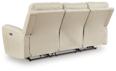 Sofá reclinable eléctrico Dahlmoore