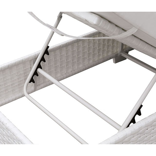 Adjustable Chaise + End Table Somani