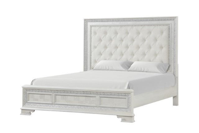 Stella Mia 4 Pc Queen Bedroom Set White