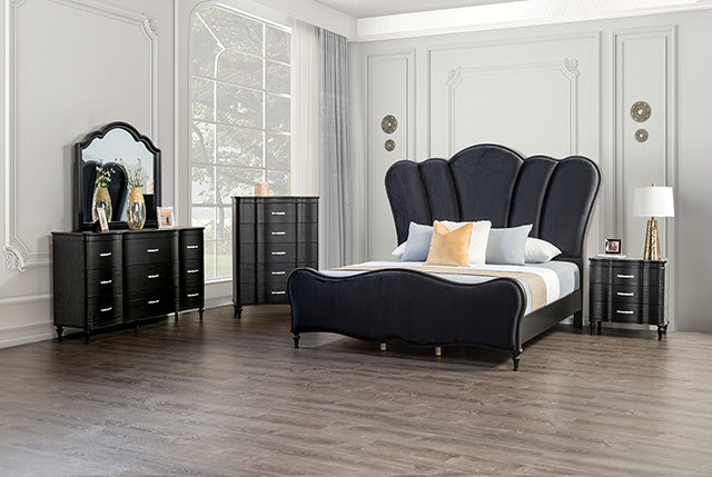 Juego de dormitorio de 4 piezas Melodi Parc Queen